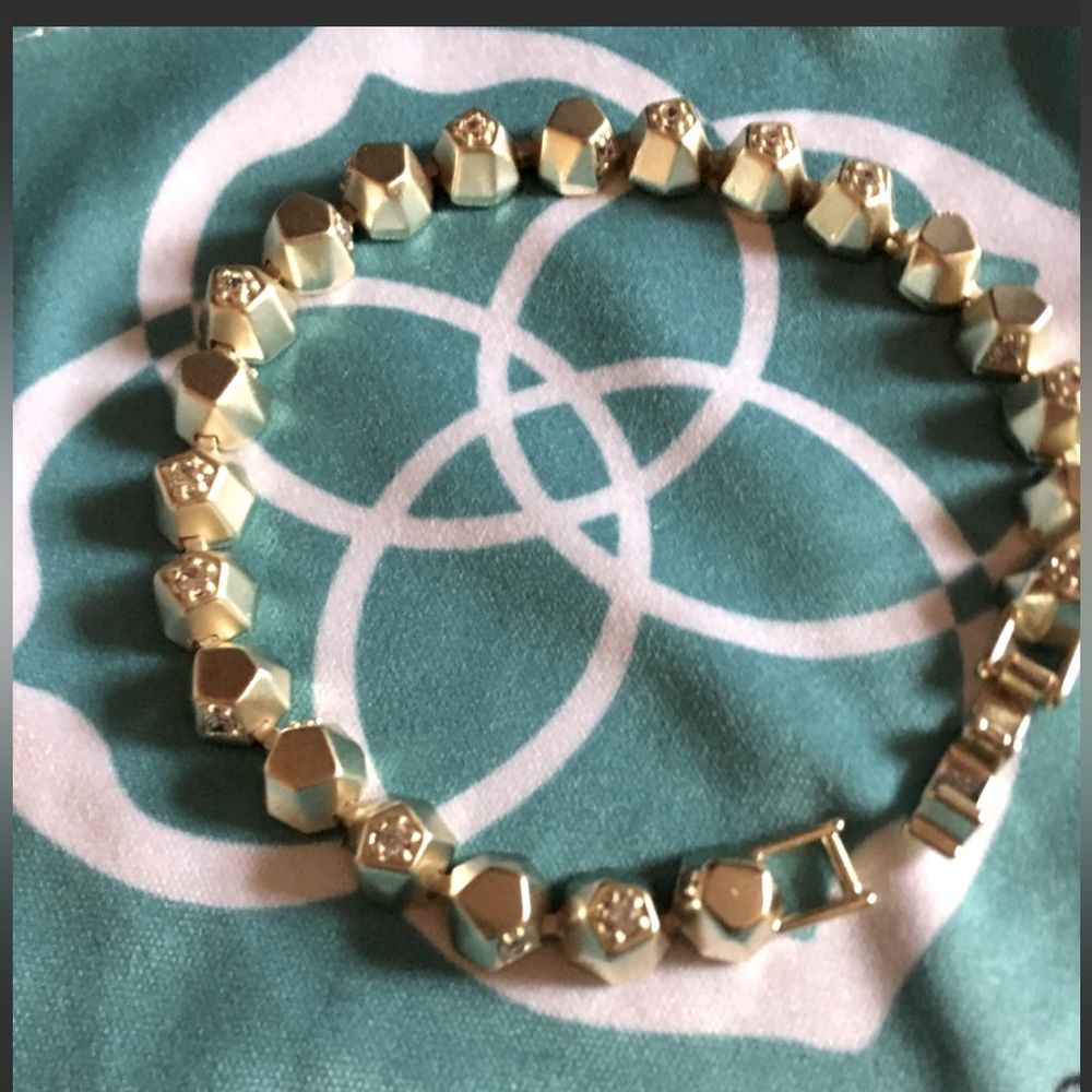 KENDRA SCOTT, Gold Posey Bracelet, never worn